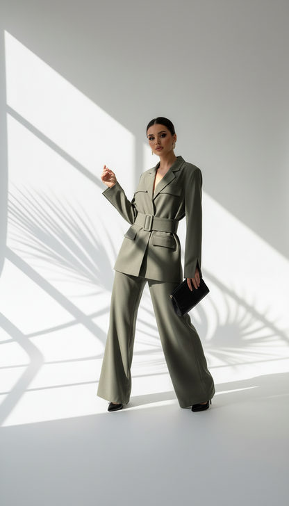 بدلة رسمي حزام