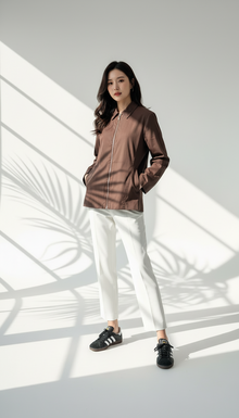 جاكيت سحب قصير