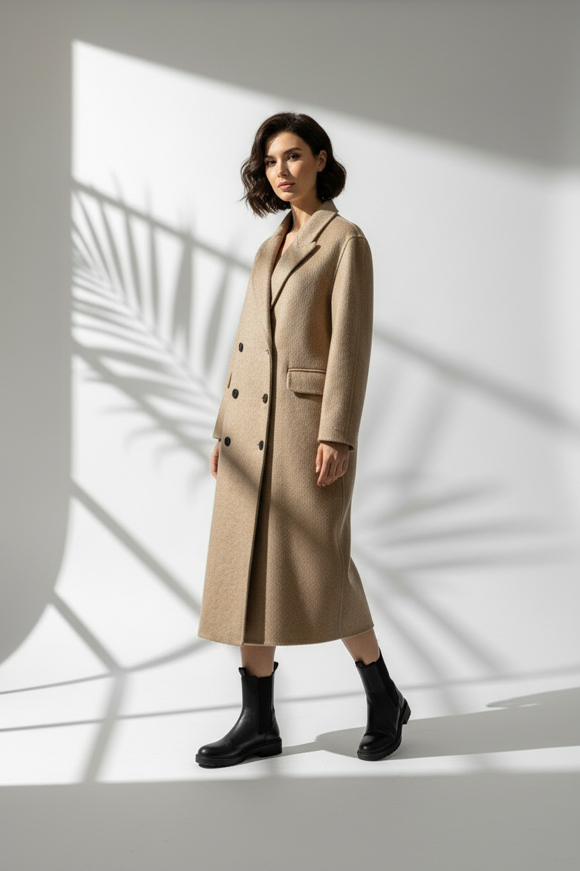 جاكيت نسائي جوخ طويل