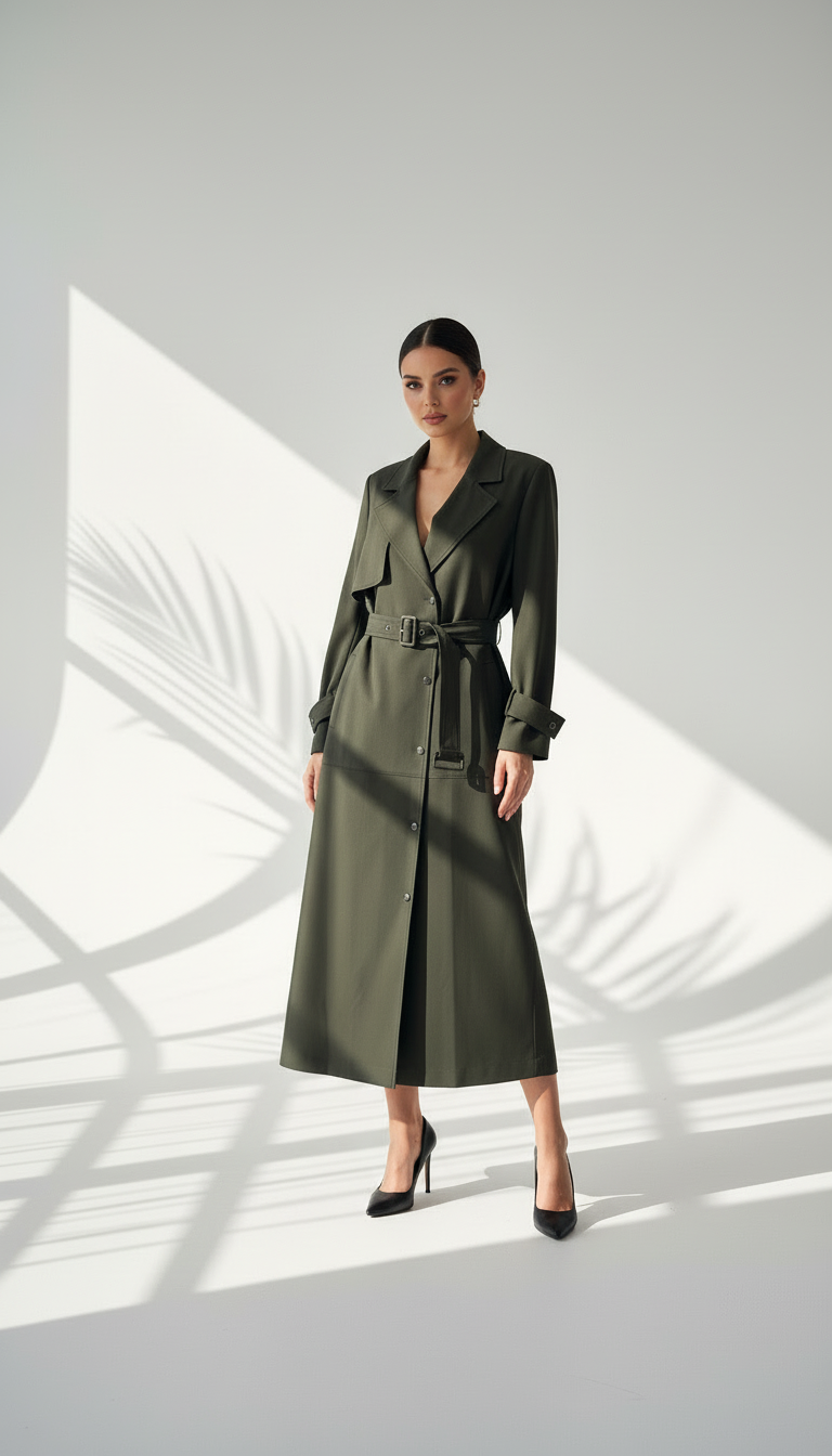 جاكيت نسائي بحزام