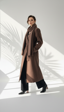 جاكيت نسائي اسكارف