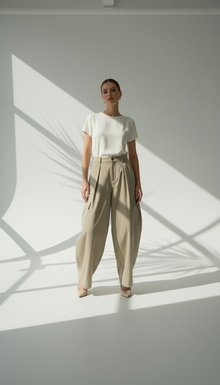 بنطلون نسائي واسع