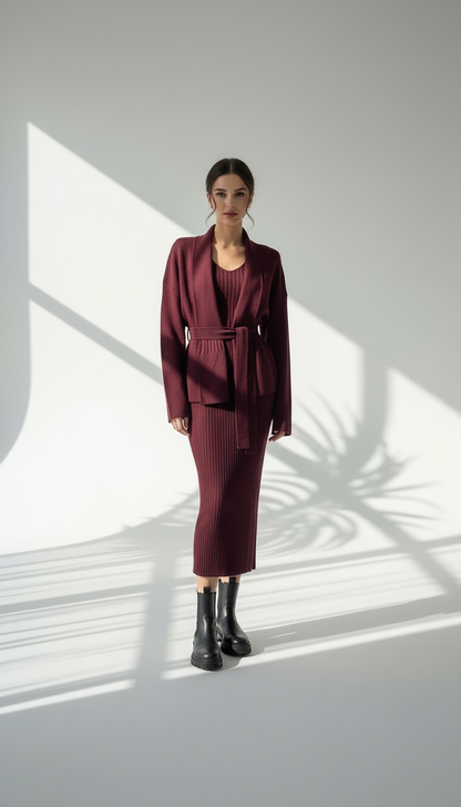 فستان نسائي مع جاكيت