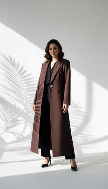 جاكيت نسائي مع زر