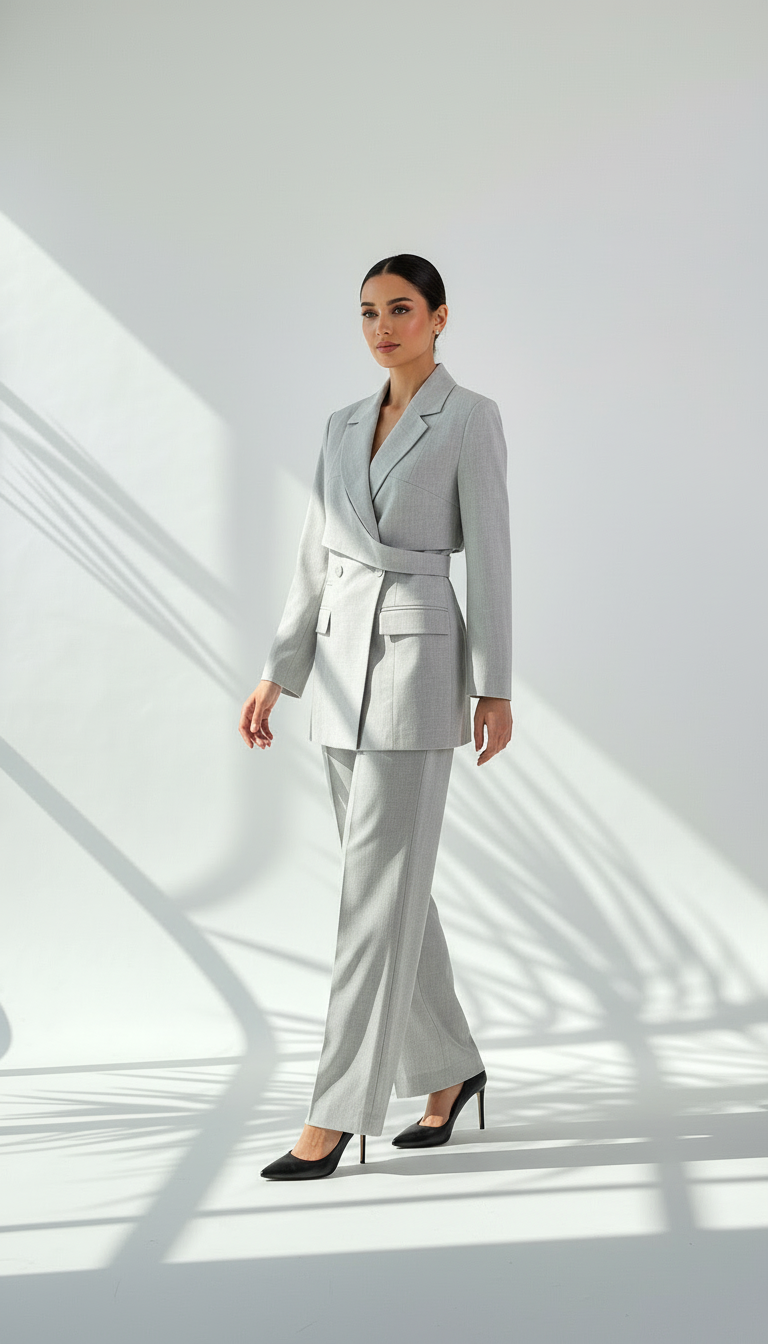 بدلة نسائي موديل عصري