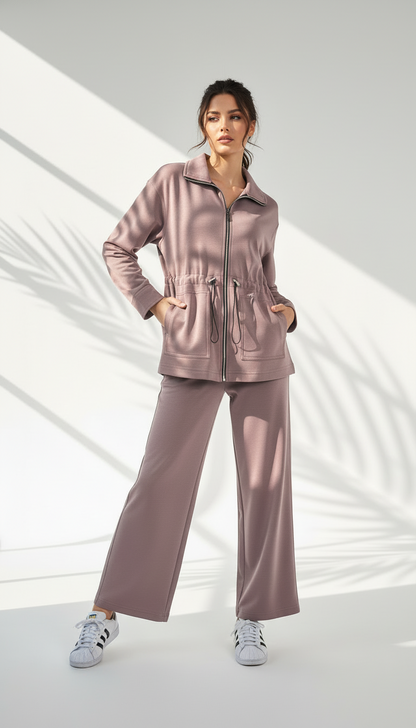 بدلة نسائي محددة الخصر