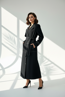 جاكيت نسائي بحزام