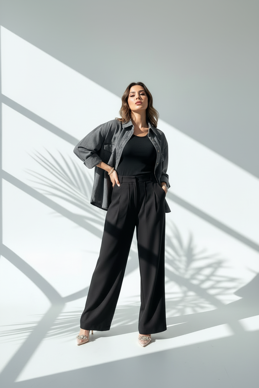 قميص جينز عملي