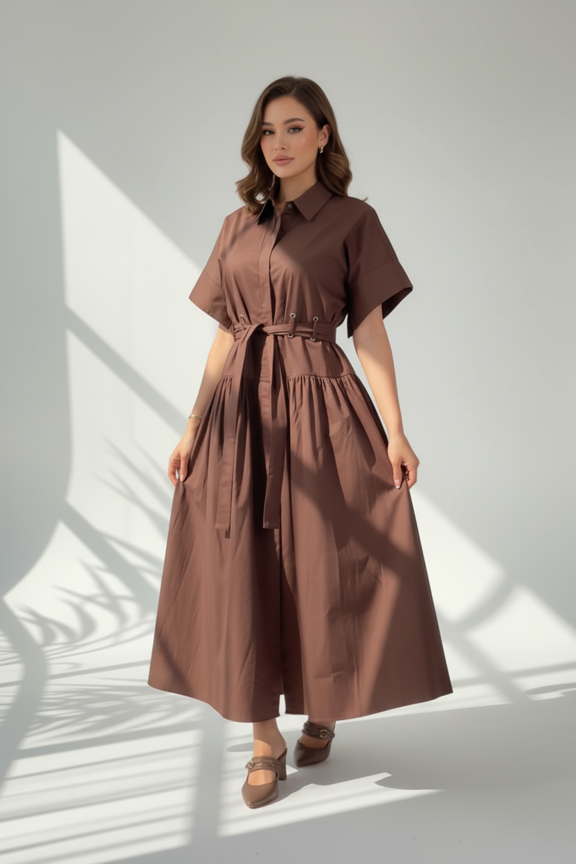 فستان نسائي بربع كم