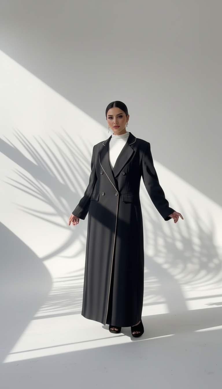 جاكيت نسائي طويل