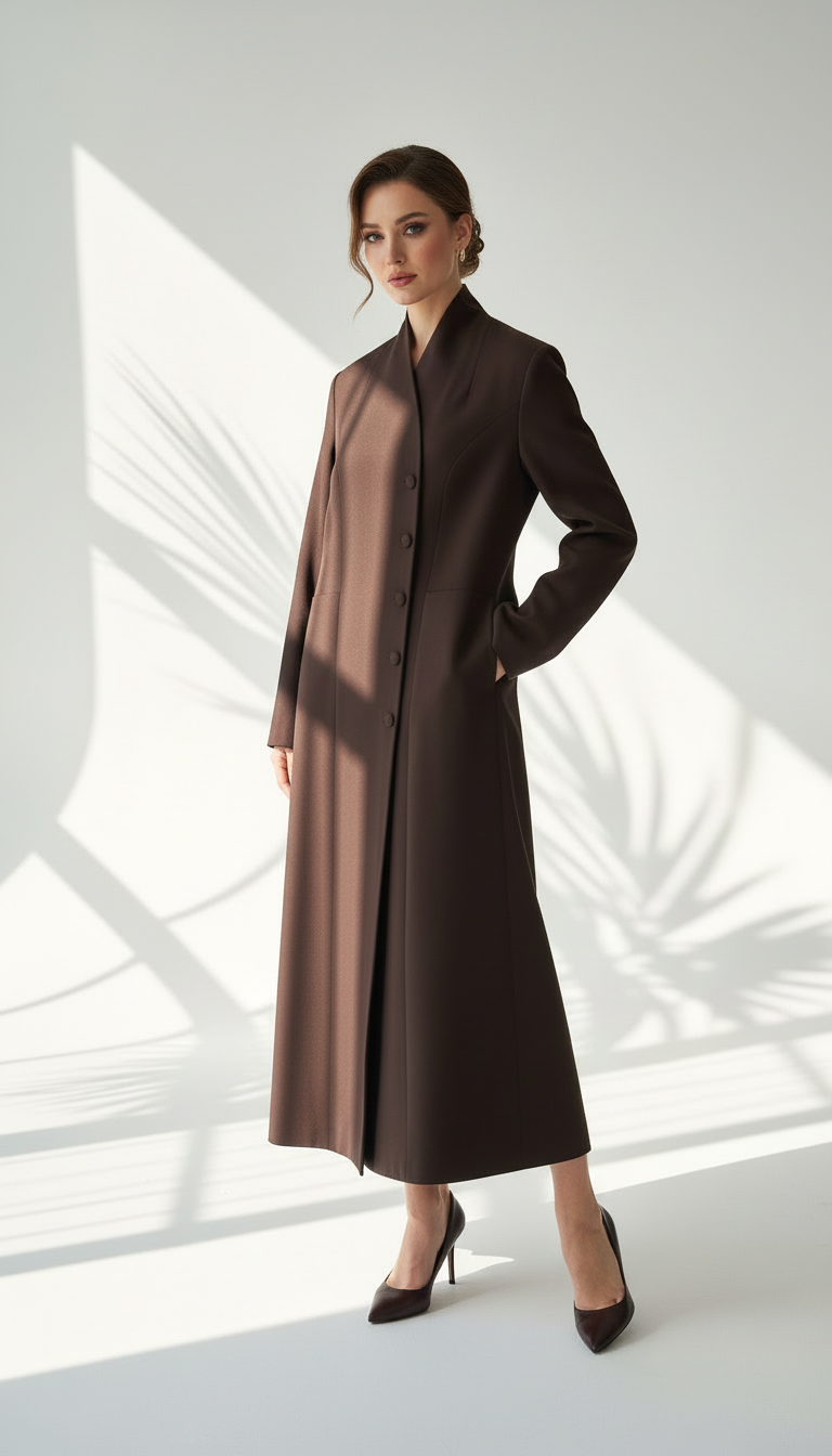 جاكيت نسائي ازرار جانبية