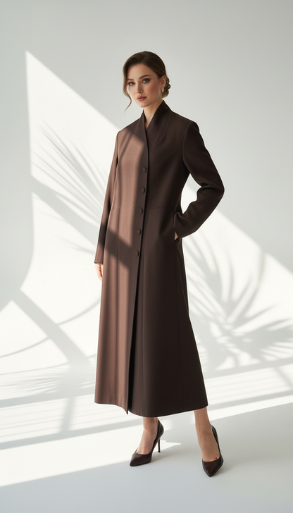 جاكيت نسائي ازرار جانبية