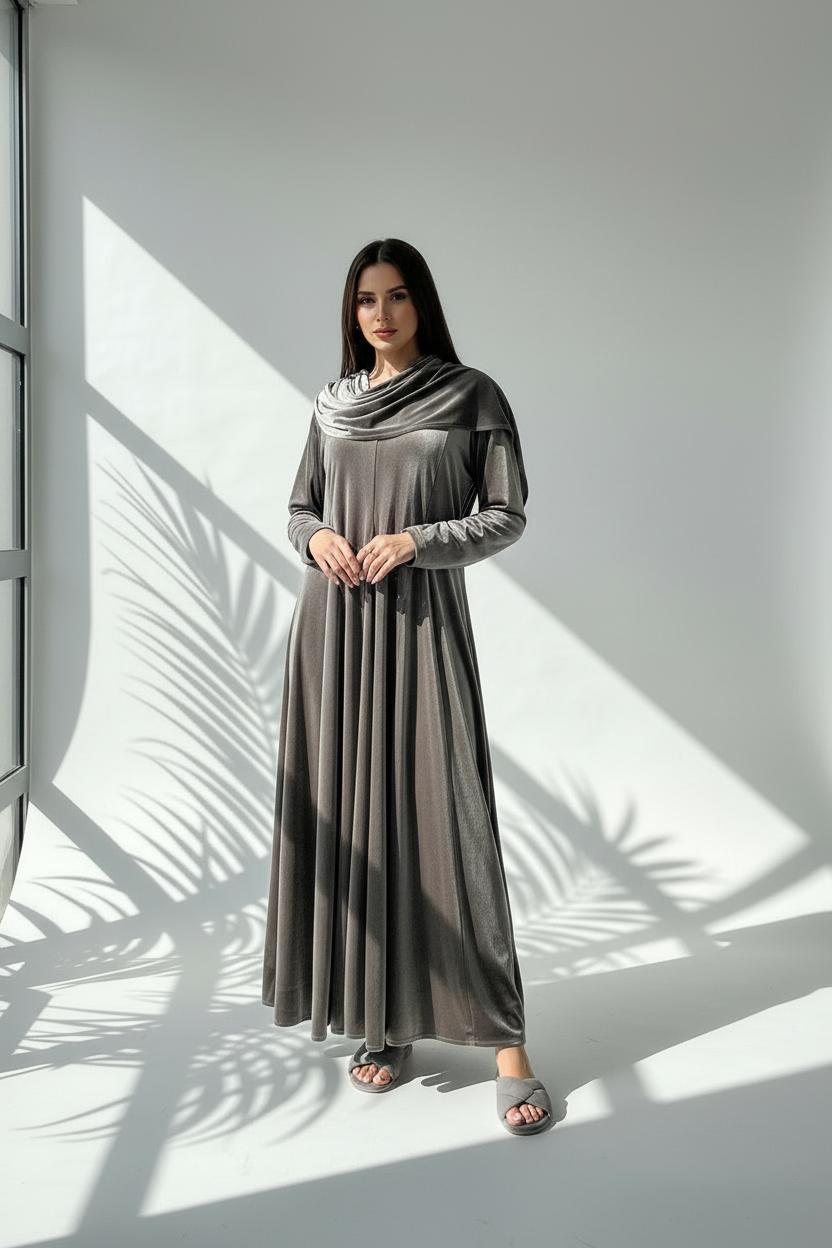 دراعة نسائي اسكارف