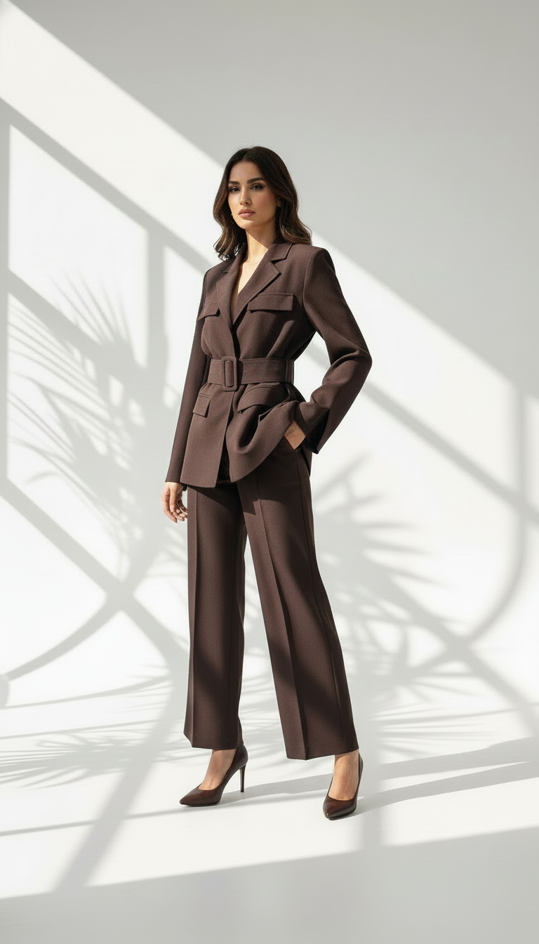 بدلة رسمي حزام