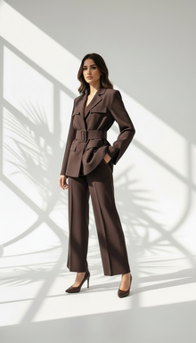 بدلة رسمي حزام