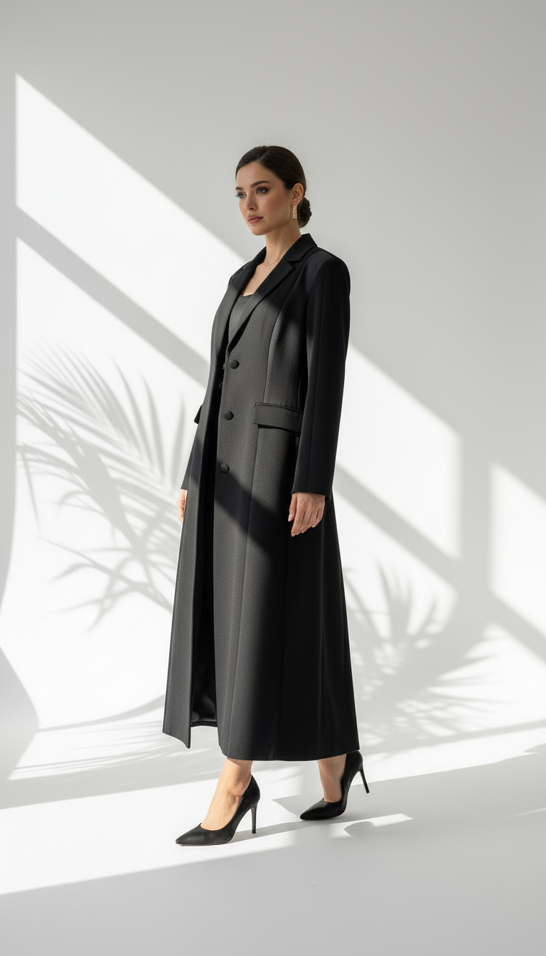 جاكيت نسائي بجيبين