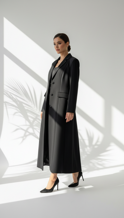 جاكيت نسائي بجيبين