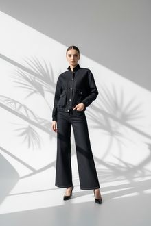 بدلة جينز كلاسيكية