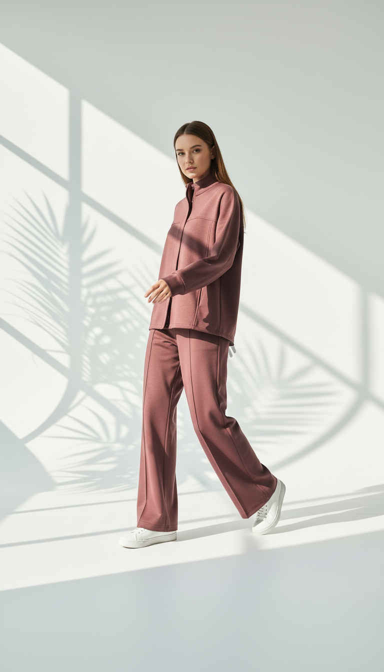 بدلة نسائي بازرار مخفية