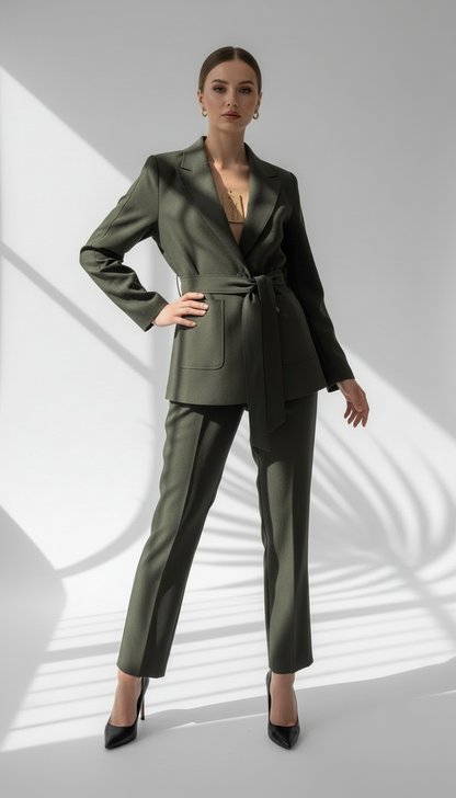 بدلة نسائي كلاسيكي