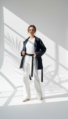 جاكيت نسائي متوسط الطول