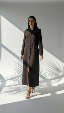 جاكيت طويل ازرار