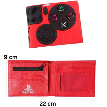 محفظة جلدية لوحدة تحكم بلاي ستيشن بالون الاحمر 3