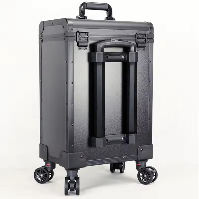 حقيبة مستحضرات تجميل درجين