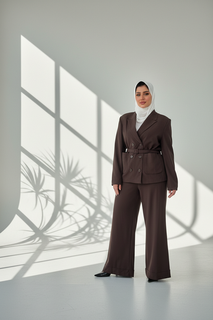 بدلة نسائي باربع ازرار