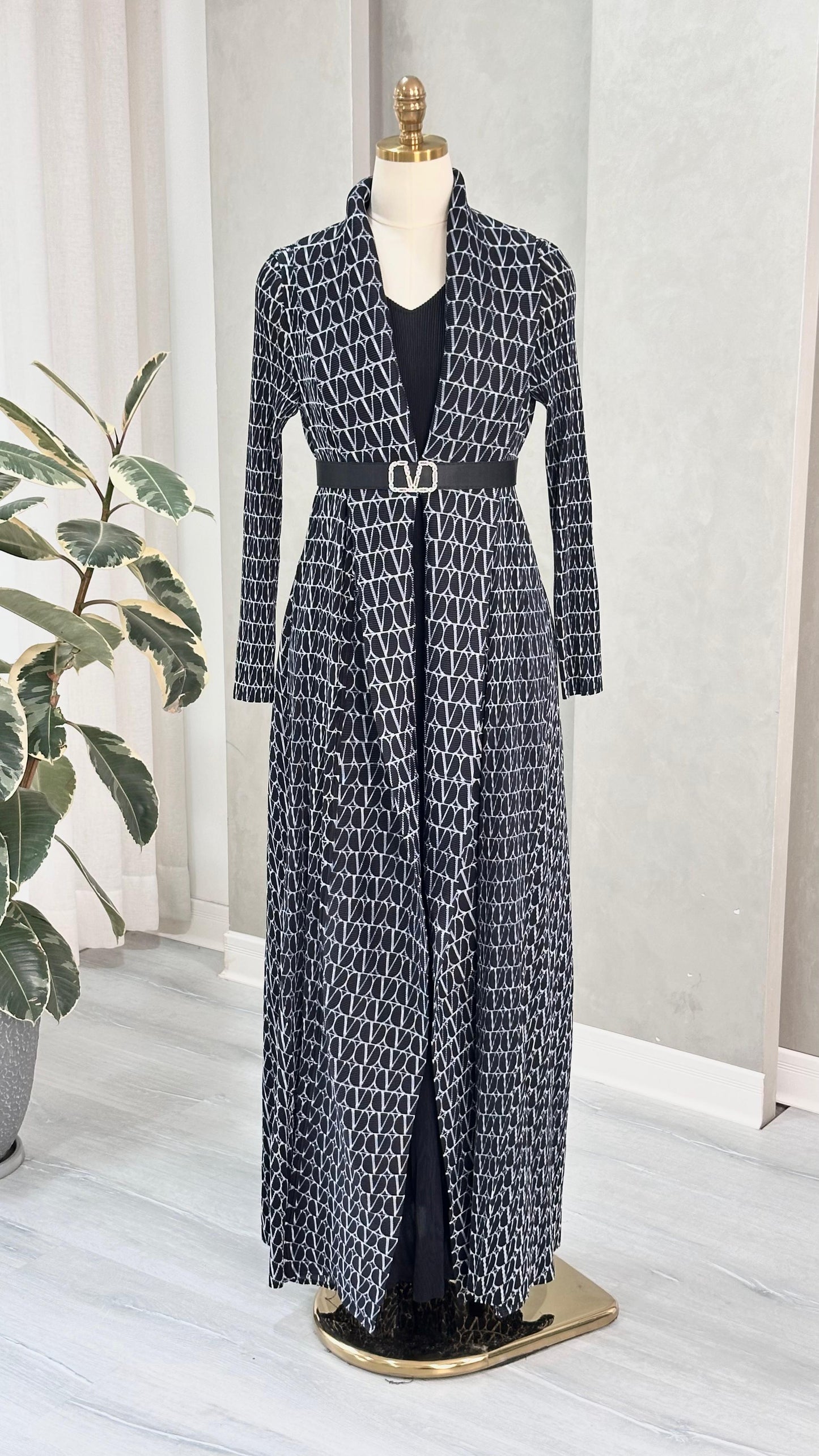 فستان نسائي بحزام