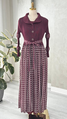 فستان نسائي تنورة مطبعة