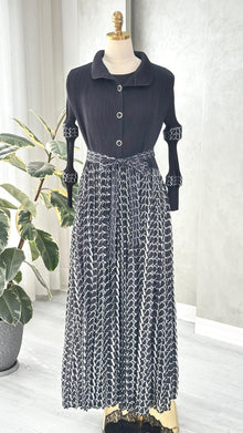 فستان نسائي تنورة مطبعة