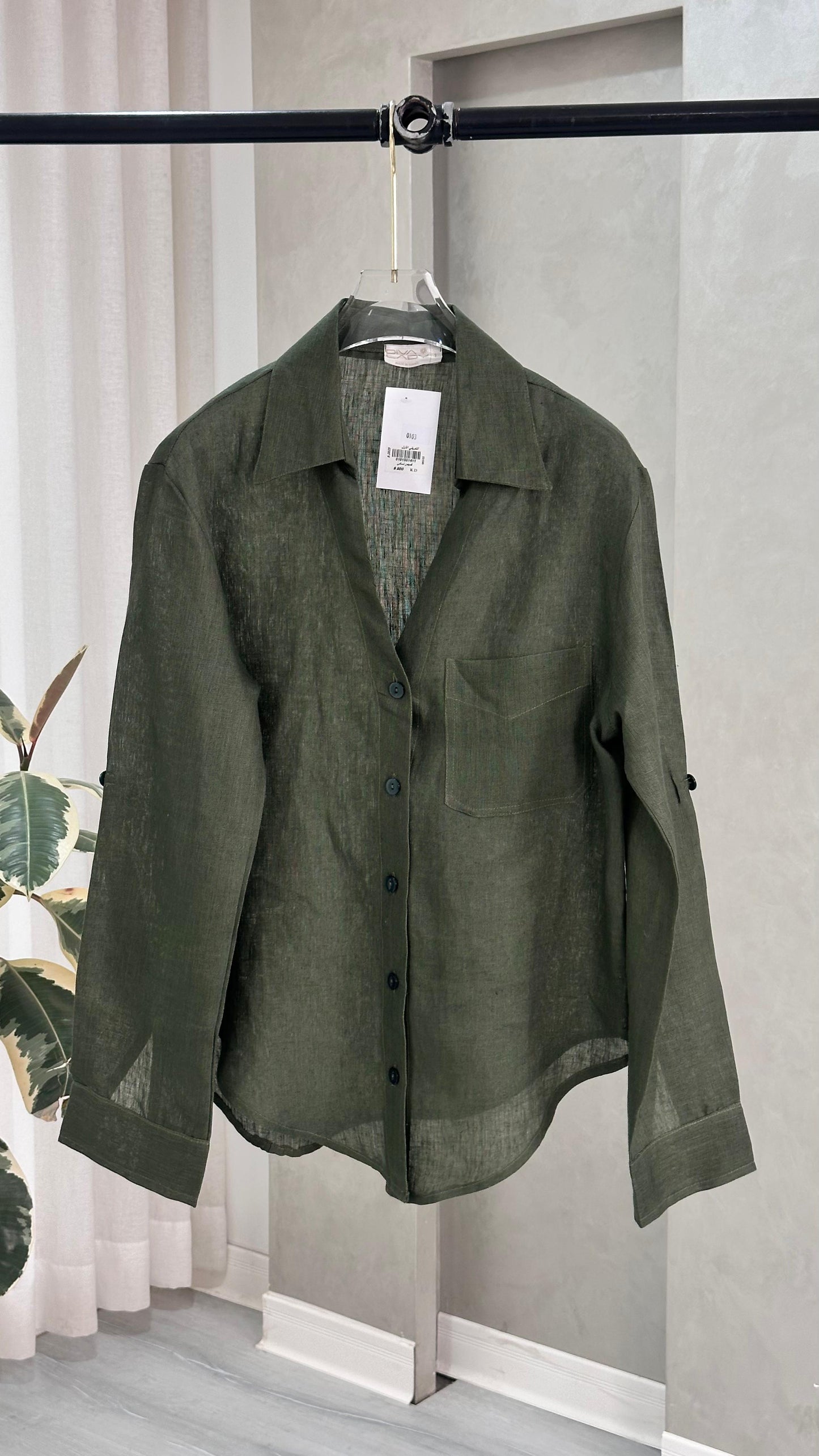 قميص نسائي قماش خفيف