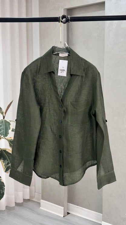 قميص نسائي قماش خفيف