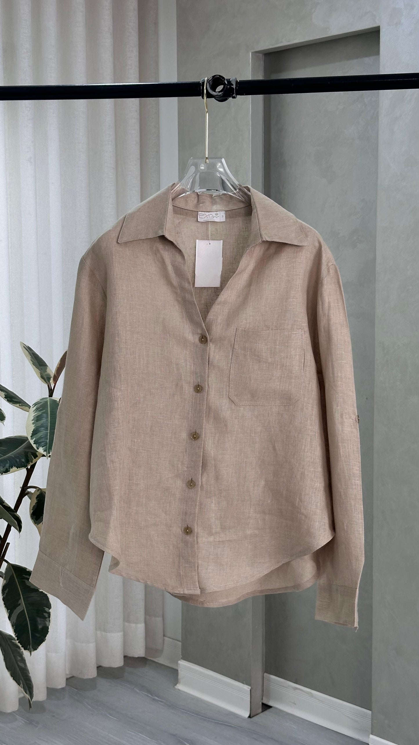 قميص نسائي قماش خفيف