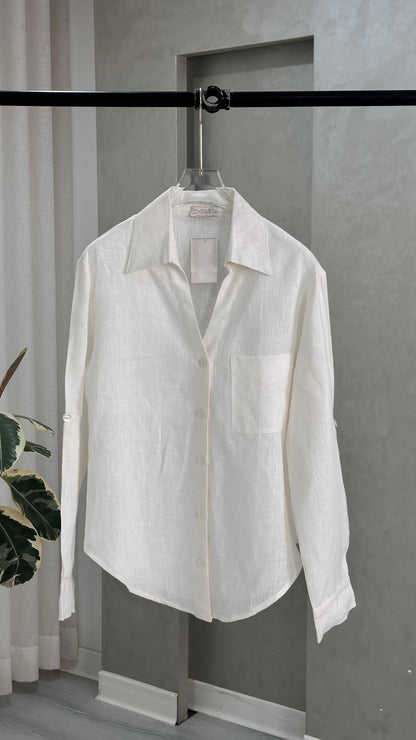 قميص نسائي قماش خفيف