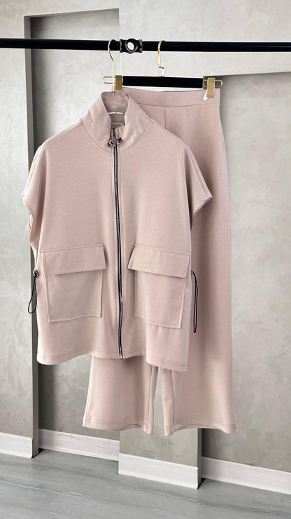 بدلة نسائي جاكيت واسع