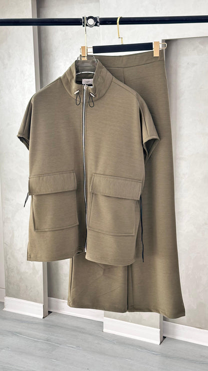 بدلة نسائي جاكيت واسع