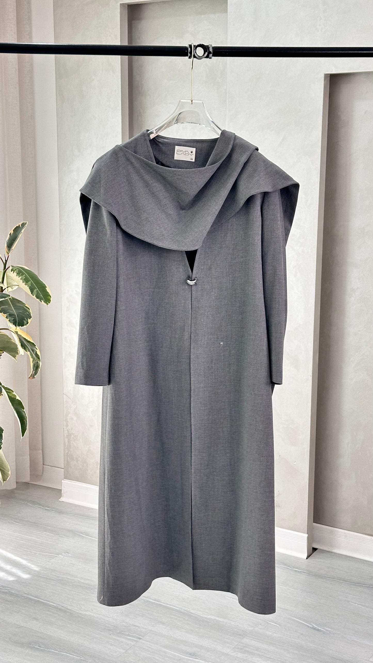 جاكيت شال زر