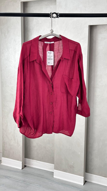 قميص نسائي لينن