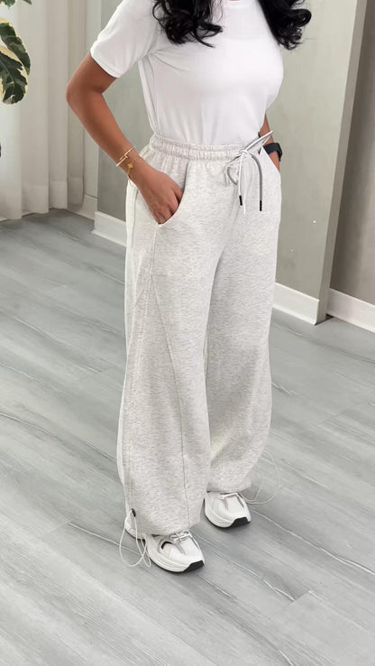 بنطلون قطن واسع