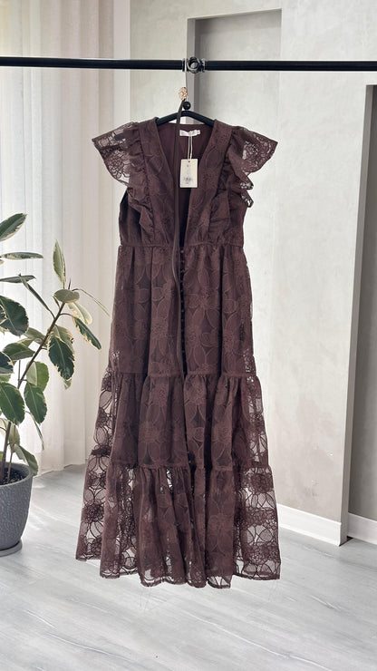 فستان قصير حفر