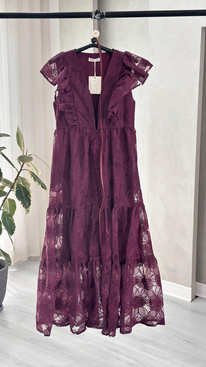 فستان قصير حفر