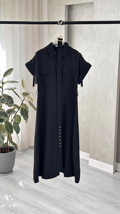 فستان نسائي بقصة قميصية