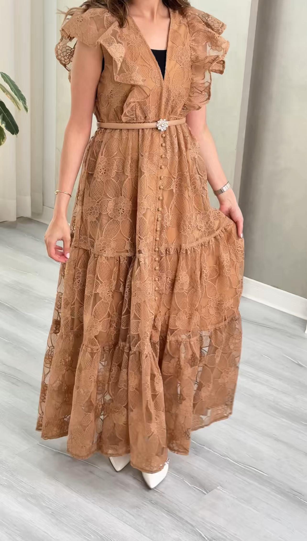 فستان قصير حفر