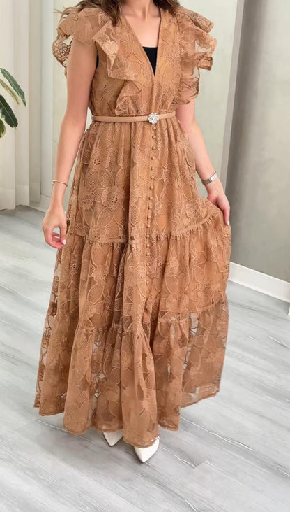 فستان قصير حفر