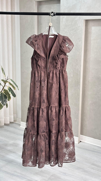 فستان قصير حفر