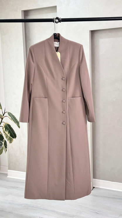 جاكيت نسائي ازرار جانبية