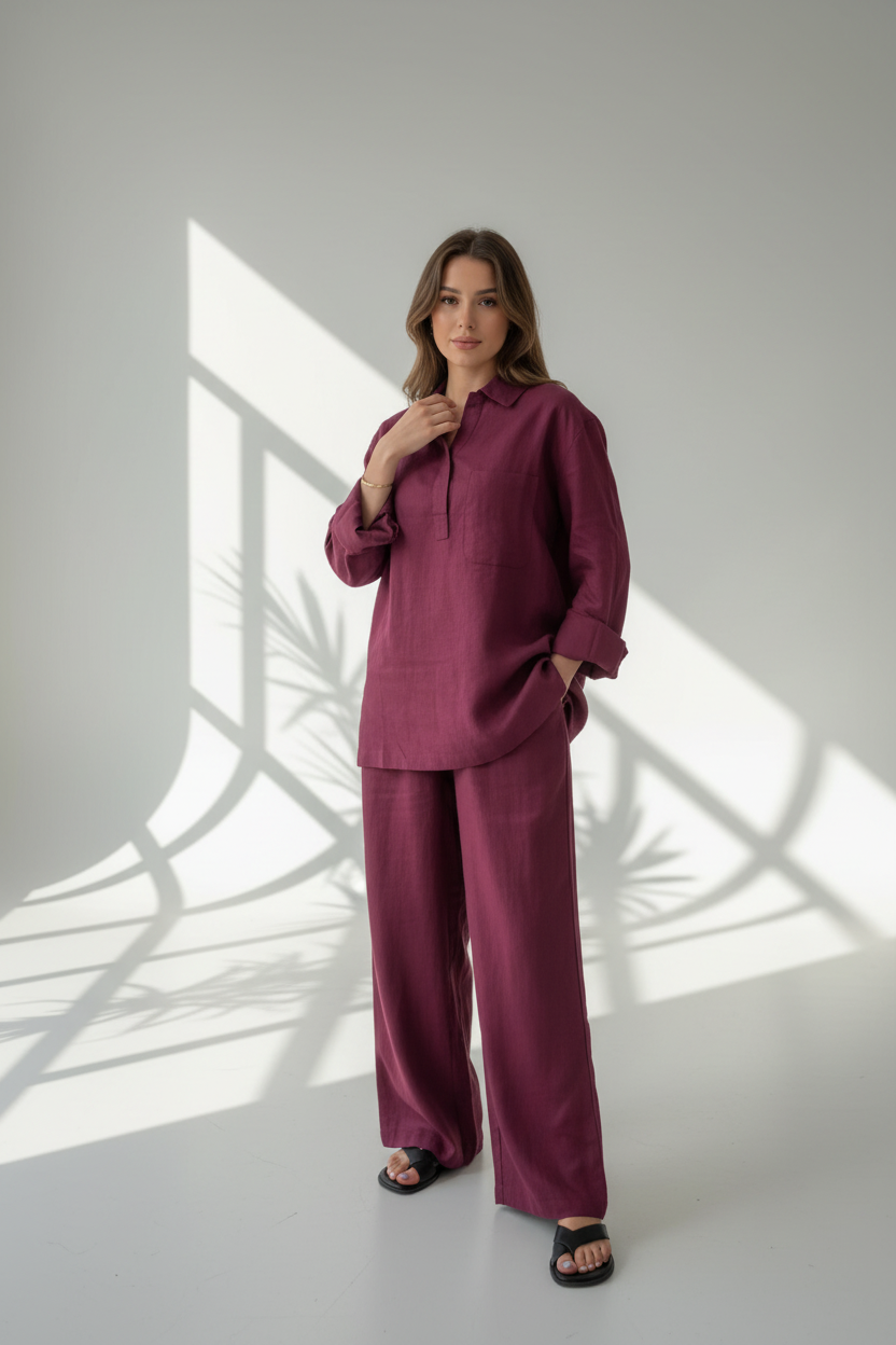 بدلة نسائي واسعة