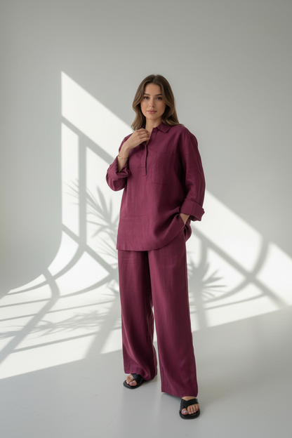 بدلة نسائي واسعة